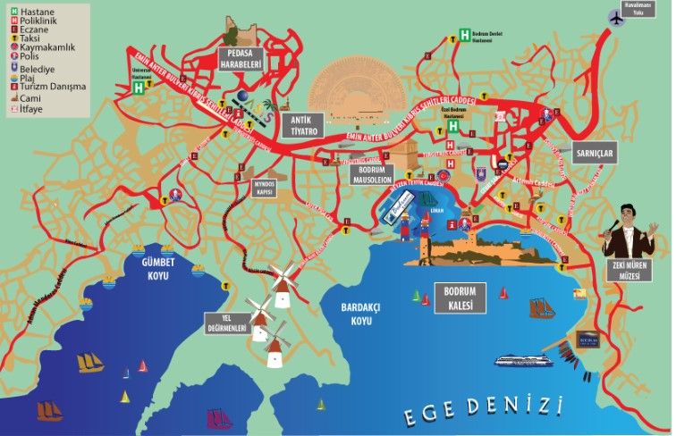 BODRUM TARİHİ VE KÜLTÜREL YERLER